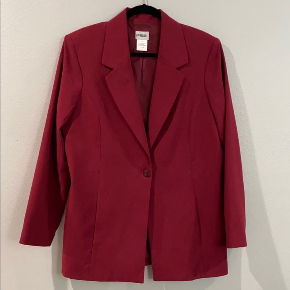 Liz Baker Red Blazer - 14